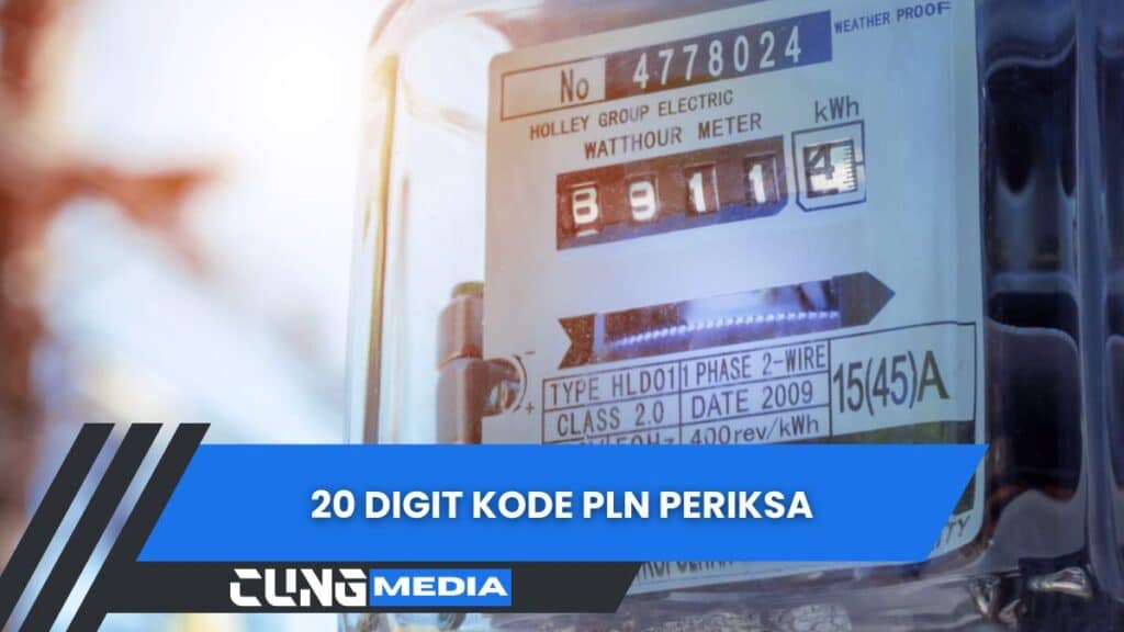 20 Digit Kode PLN Periksa