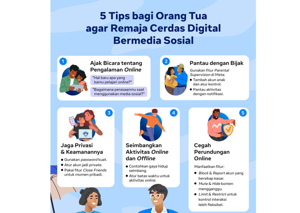 5 Tips Keren Dampingi Remaja di Media Sosial, Biarkan Mereka Berhasil!