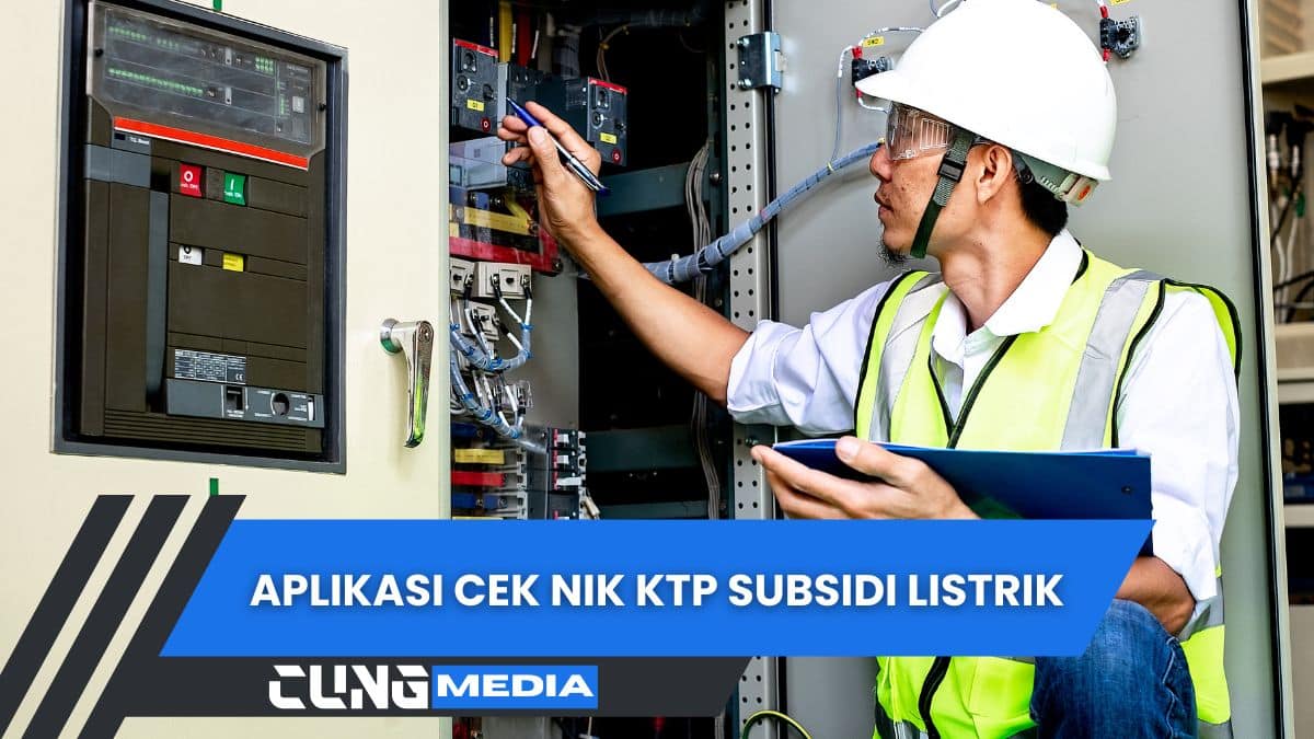 Aplikasi Cek NIK KTP Subsidi Listrik