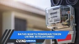 Batas Waktu Pengisian Token Listrik Setelah Dibeli