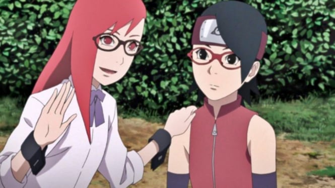 5 Alasan Kuat Sarada Mirip Karin di Boruto, Fans Terkejut!