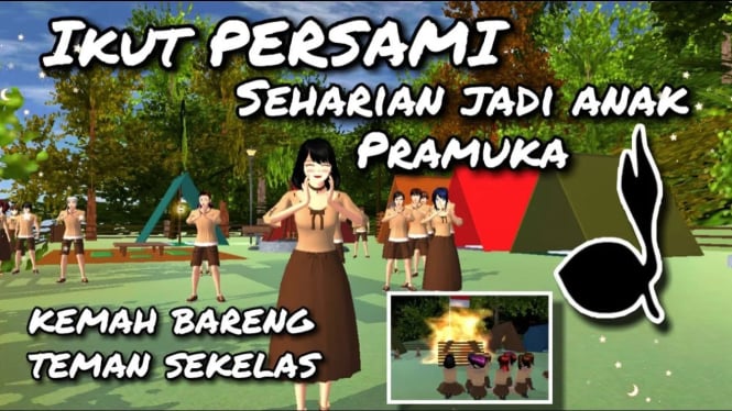 6 Lokasi Seru untuk Pramuka di Sakura School Simulator!