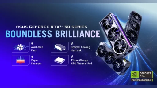 ASUS Resmi Luncurkan Kartu Grafis NVIDIA GeForce RTX 50 Series!