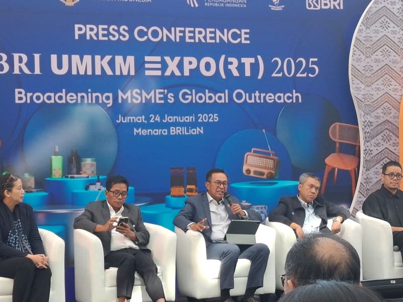 BRI Targetkan Penjualan UMKM Export 2025 Tembus Rp1,4 T!