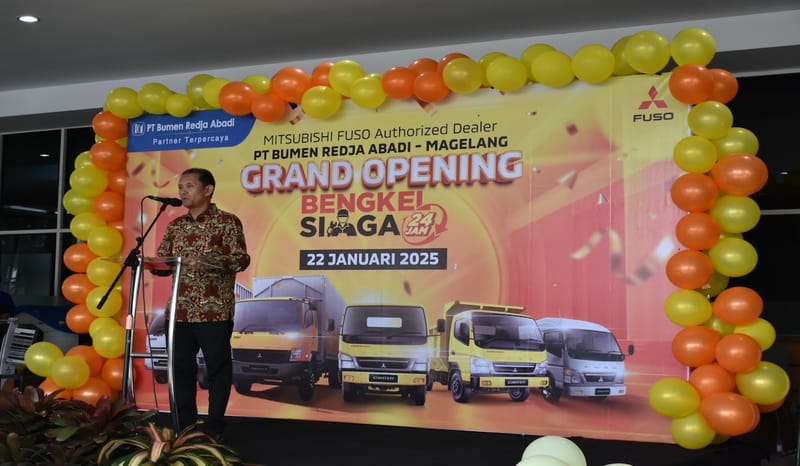 Bengkel Mitsubishi Fuso 24 Jam Tanpa Libur Resmi Hadir di Magelang!