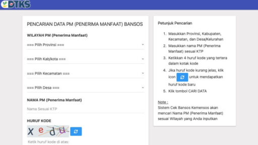 Cara Cek NIK KTP Penerima Bansos Pemerintah dengan Mudah