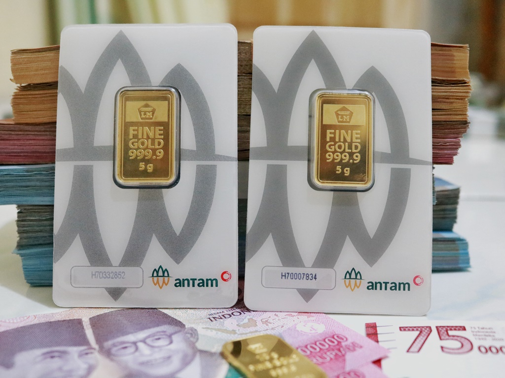 Harga Emas Antam Melonjak, Kini Rp1,541 Juta/Gram!