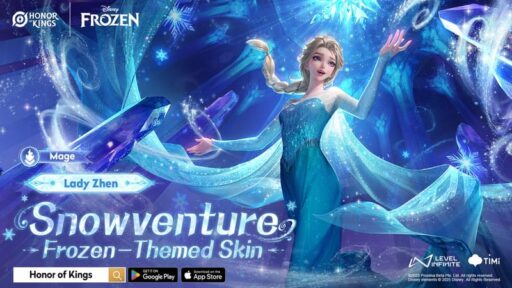 Honor of Kings Kolaborasi Spektakuler dengan Frozen, Apa Saja?