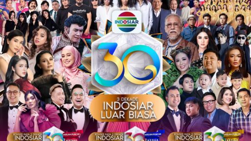 Jadwal Tayang Acara Konser INDOSIAR: Tiga Dekade Bertabur Bintang!