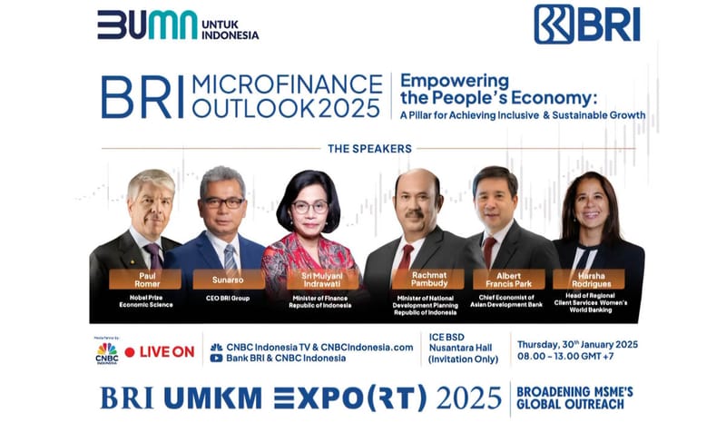 Jangan Lewatkan: BRI UMKM EXPO(RT) 2025 Digelar 30 Jan-2 Feb!