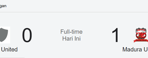 Madura United Pikat Kemenangan di Markas Malut United