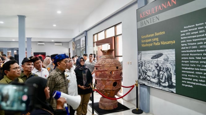 Menteri Kebudayaan Resmikan Revitalisasi Museum Banten Lama