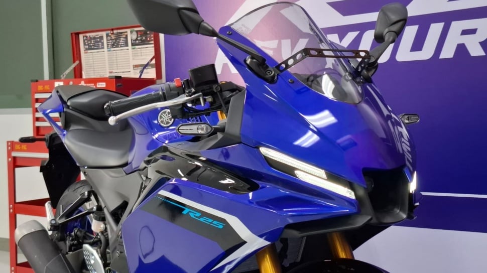 New Yamaha R25 Resmi Masuk Indonesia, Hadir dengan Desain Baru!