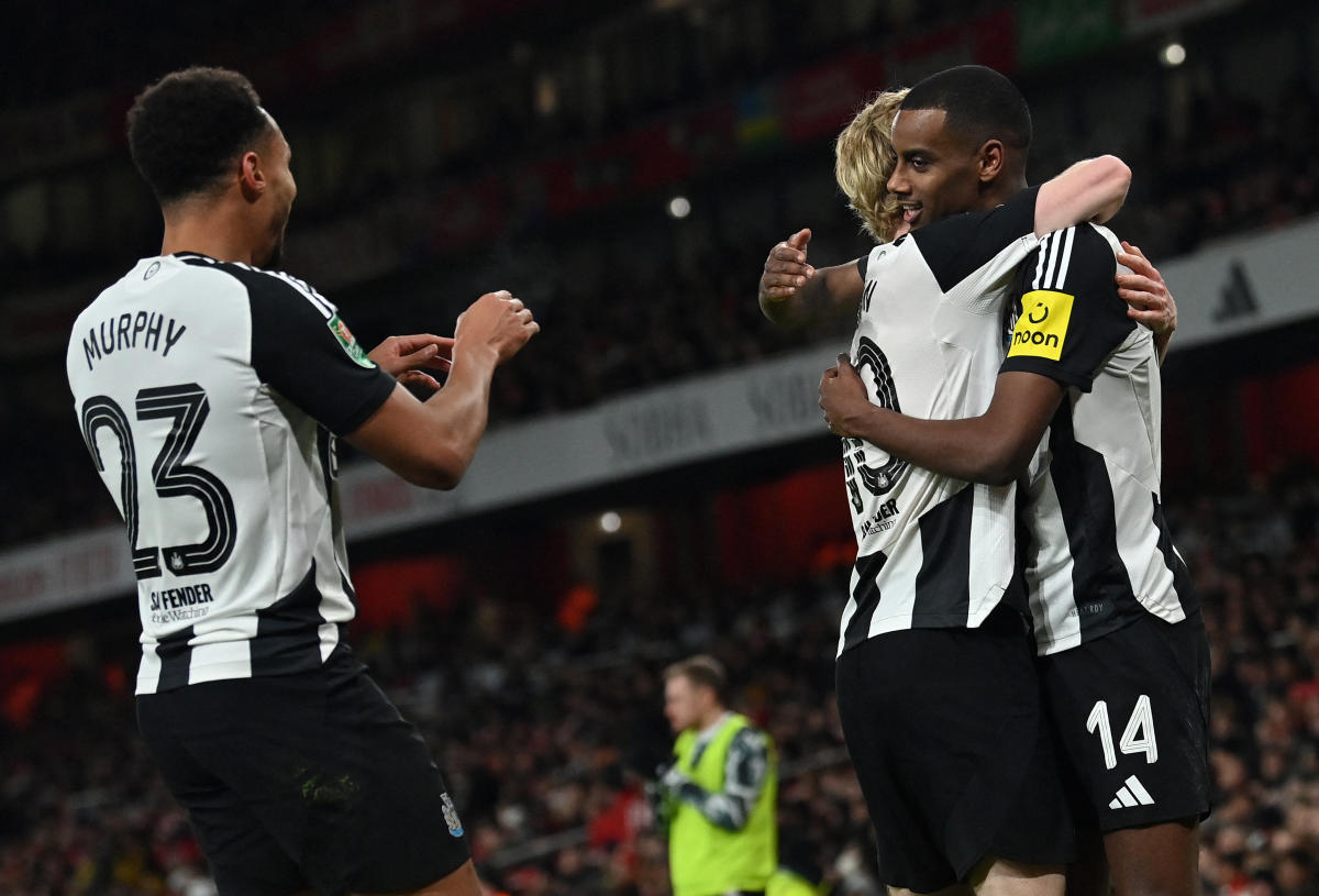 Newcastle Tarik Kejutan: Kalahkan Arsenal di Leg Pertama EFL Cup!