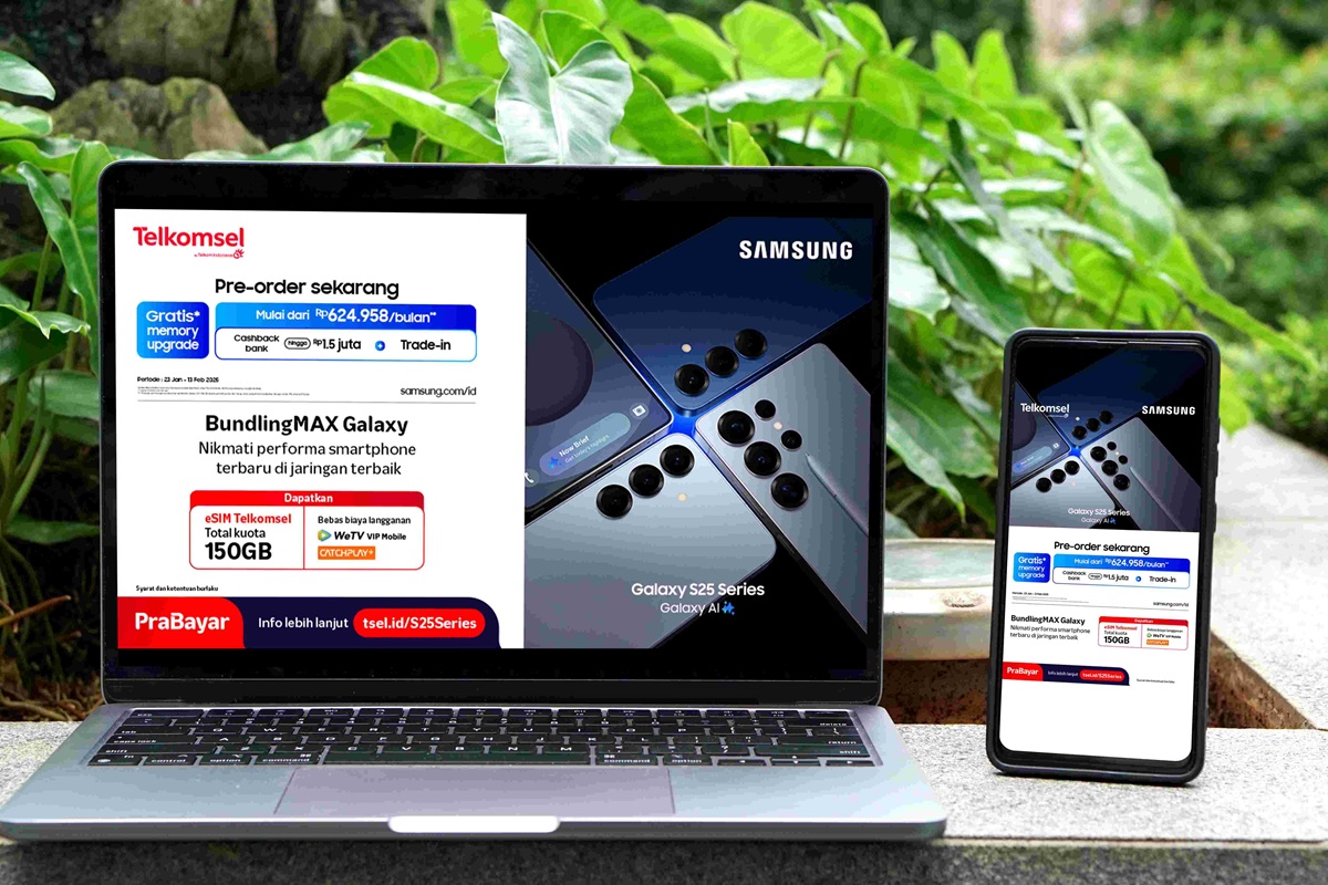 Panduan Pre-Order Paket BundlingMAX Samsung Galaxy S25 150GB!