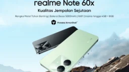 Realme Note 60x Resmi Hadir di Indonesia: Harga Hanya Sejutaan!