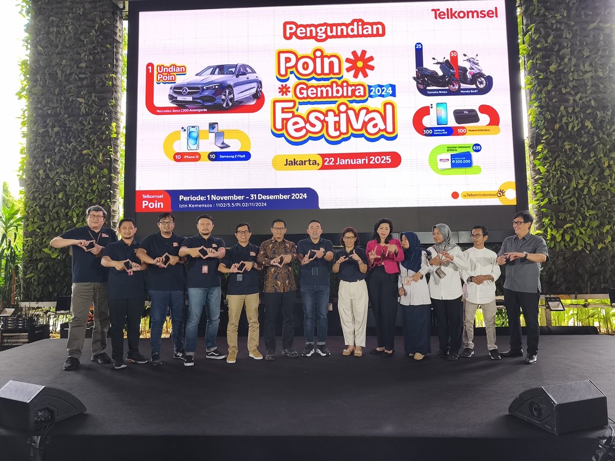 Telkomsel Umumkan Pemenang Poin Gembira Festival 2024!