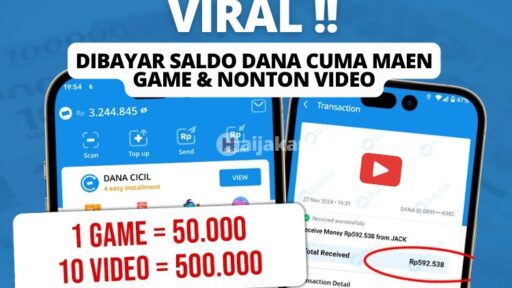 Viral! Dapat Saldo DANA Gratis hingga Rp500.000, Main Game Aja!