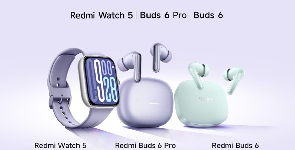 Xiaomi Resmi Luncurkan Redmi Buds 6 Series dan Redmi Watch 5!