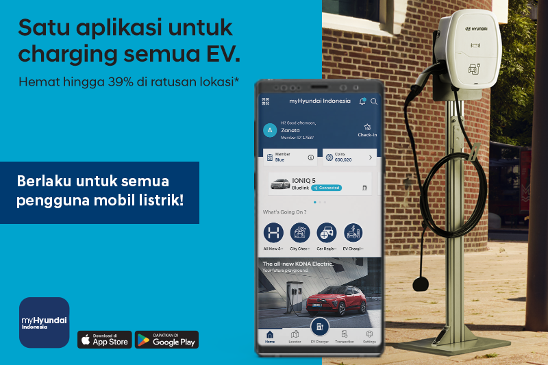 Hyundai Sasar Pengguna EV Berbagai Merek dengan Langganan Charging