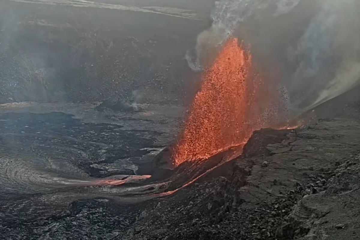 Kilauea Kembali Erupti: Lava Meluncur dari Gunung Hawaii!