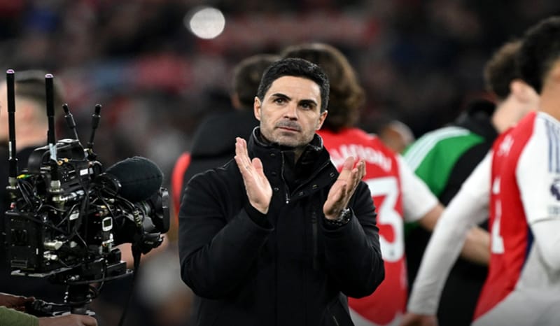 Mikel Arteta Semringah, Arsenal Bantai Manchester City dengan Gemilang!