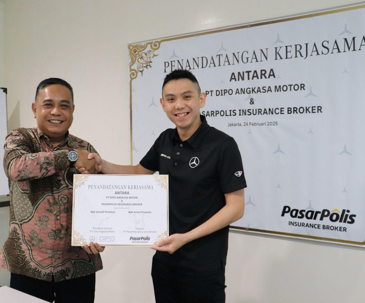 PasarPolis dan Mercedes-Benz Kolaborasi Tingkatkan Penetrasi Asuransi