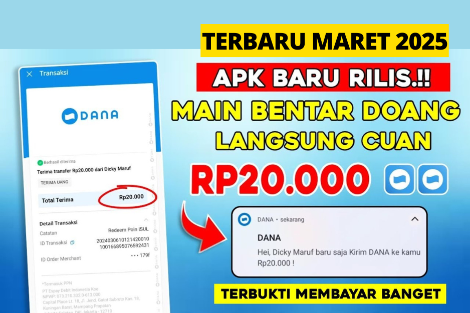 UPDATE! Cuan Rp150.000: Cara Dapat Saldo DANA Gratis Maret 2025!